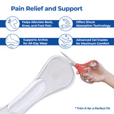 Dr Foot Invisible Cushioning Insoles - Stylish High Heel Solution